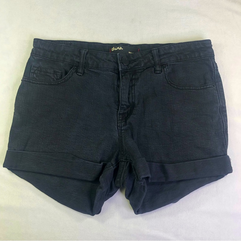 BDG Shortie Shorts Stretch Denim Summer Outdoor Casual Classic Beach Hipster